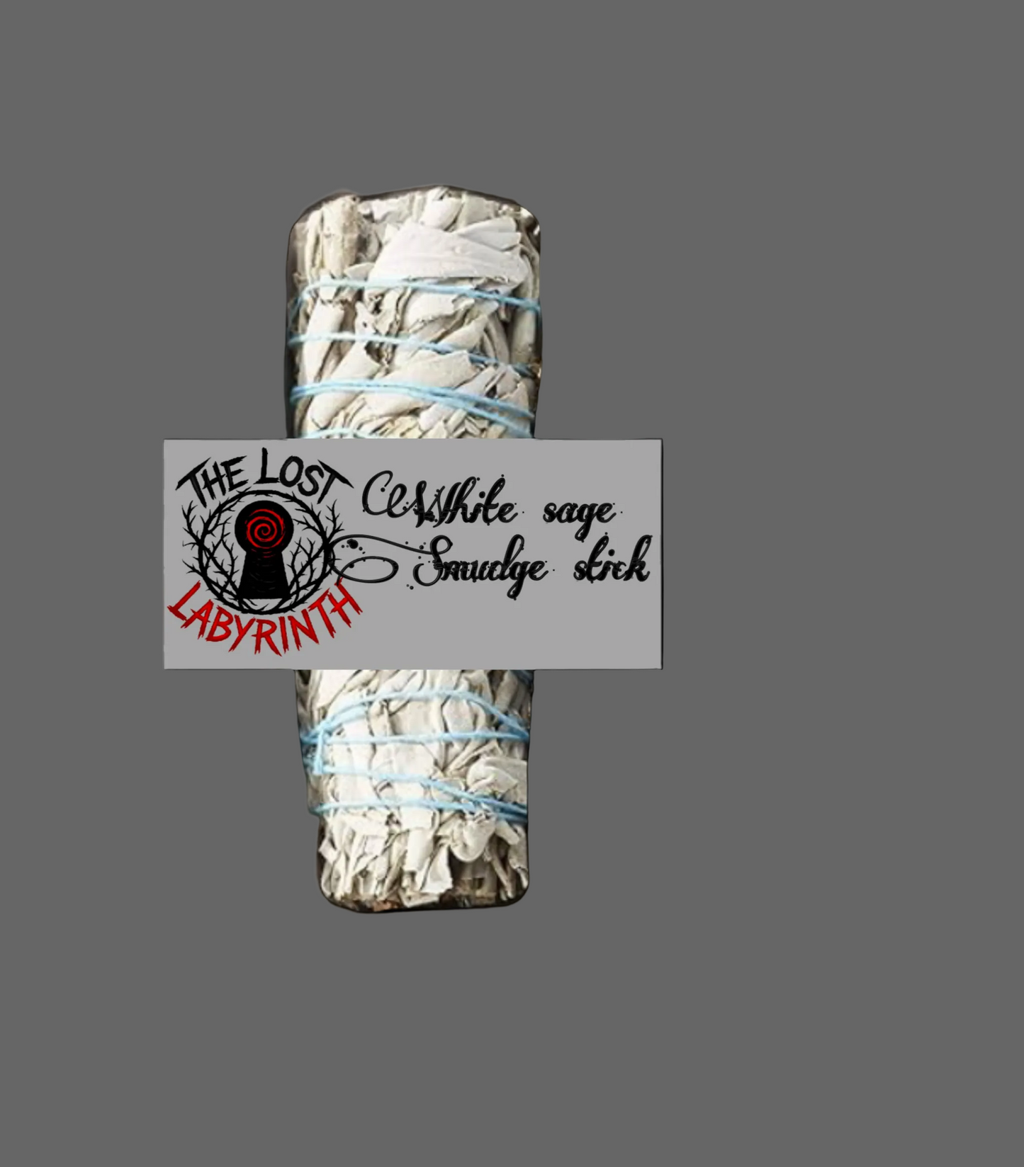 ᴛʜᴇ ʟᴏsᴛ 𝔏𝔞𝔟𝔶𝔯𝔦𝔫𝔱𝔥 White Sage Smudge Stick