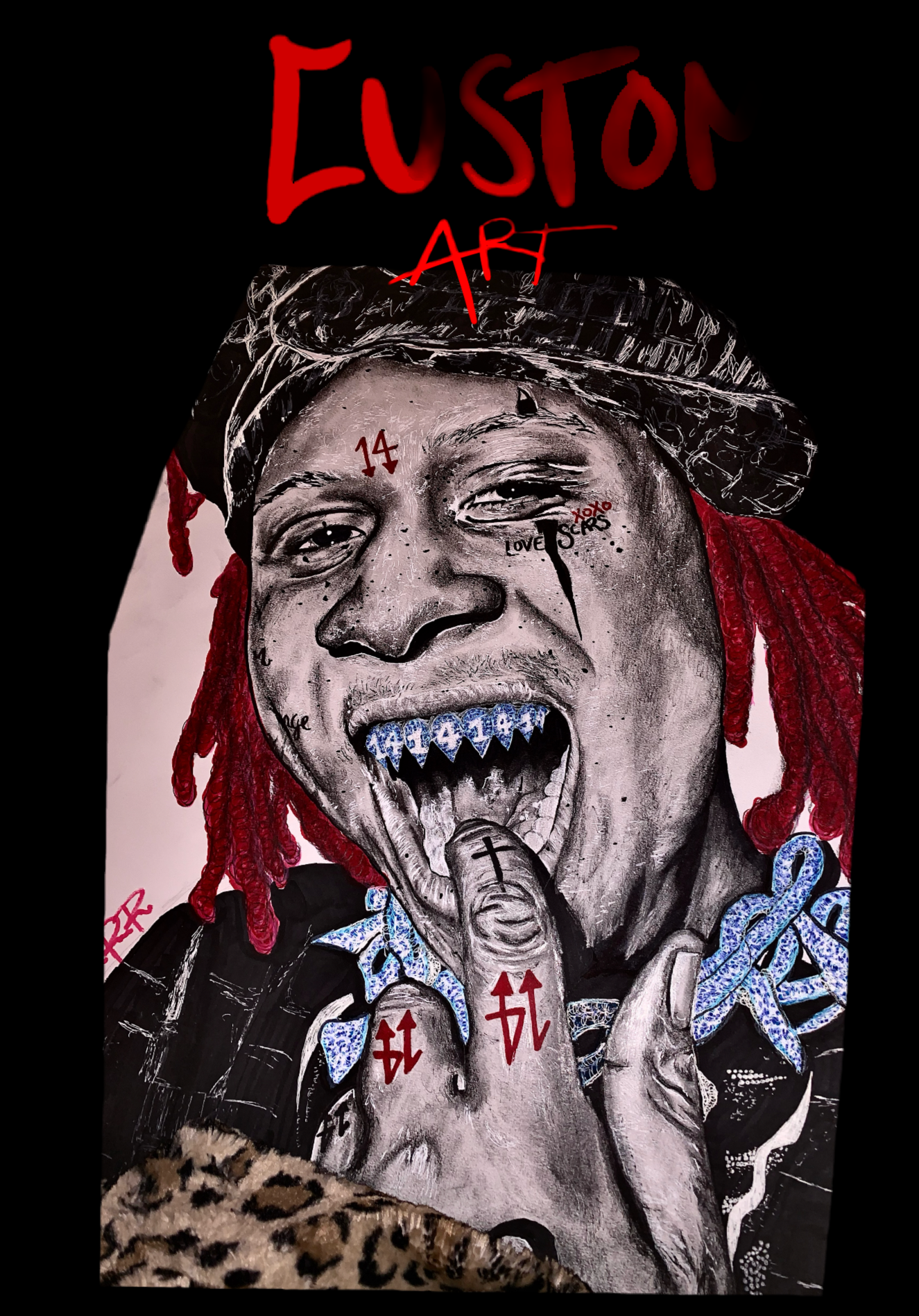 (AbyPR) Consultation: CUSTOM Graphite PORTRAITZ (realism detail)