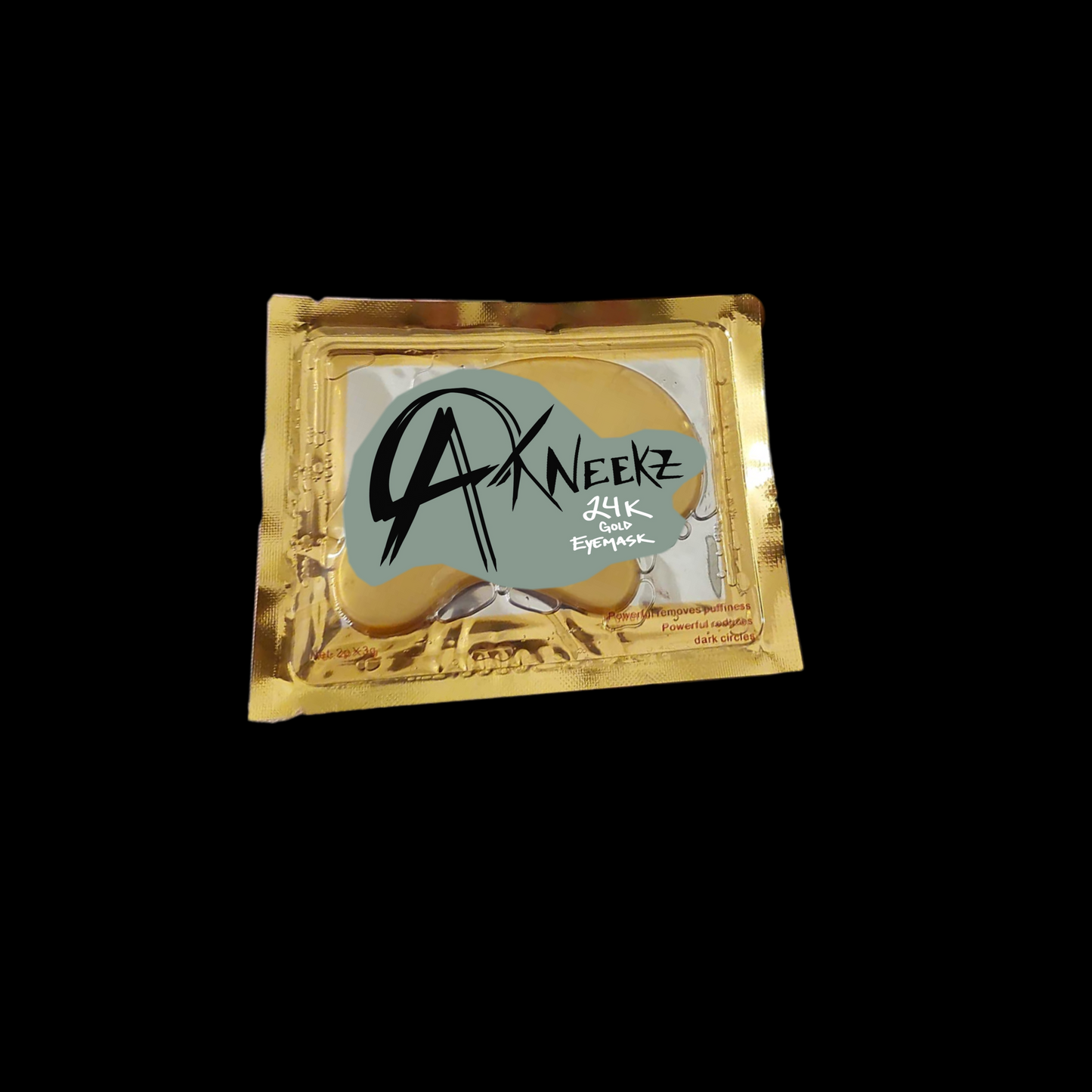 ᴀᴋɴᴇᴇᴋᴢ 24k gold eye mask