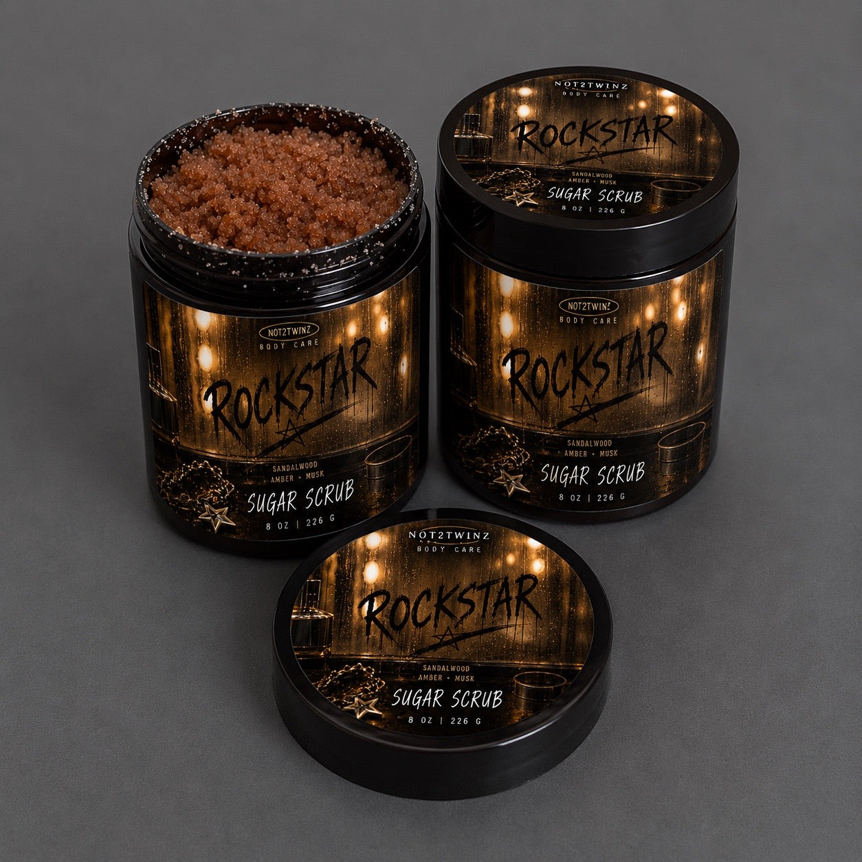 ᴀᴋɴᴇᴇᴋᴢ ROCKSTAR (boyfriendz tour)sugar scrub