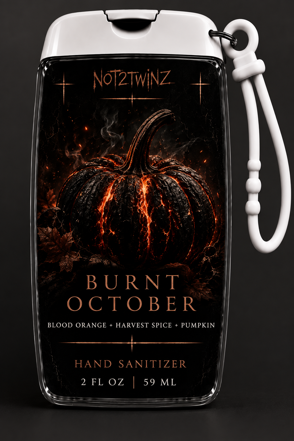 ᴀᴋɴᴇᴇᴋᴢ BURNT OCTOBER hand sanitizer