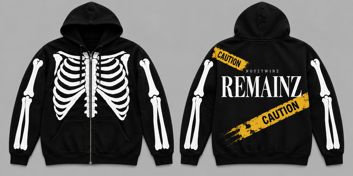☠︎ Rip NOT2TWINZ REMAINZ hoodie