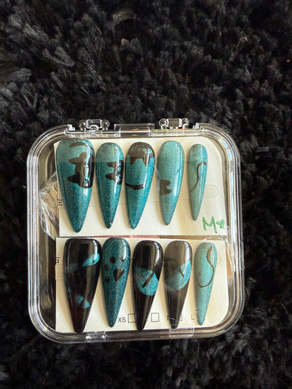 FYREnailz EXCLUSIVE press-onz (xs,s,m,l)