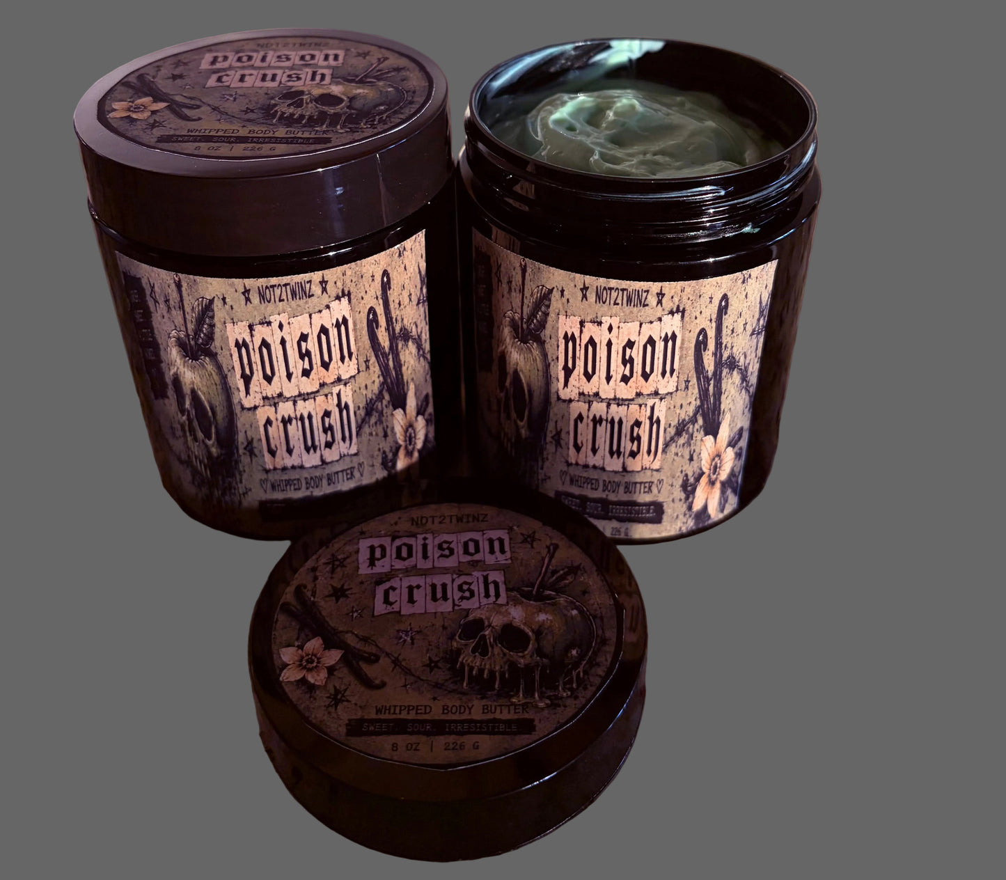 ᴀᴋɴᴇᴇᴋᴢ POISON CRUSH  whipped body butter
