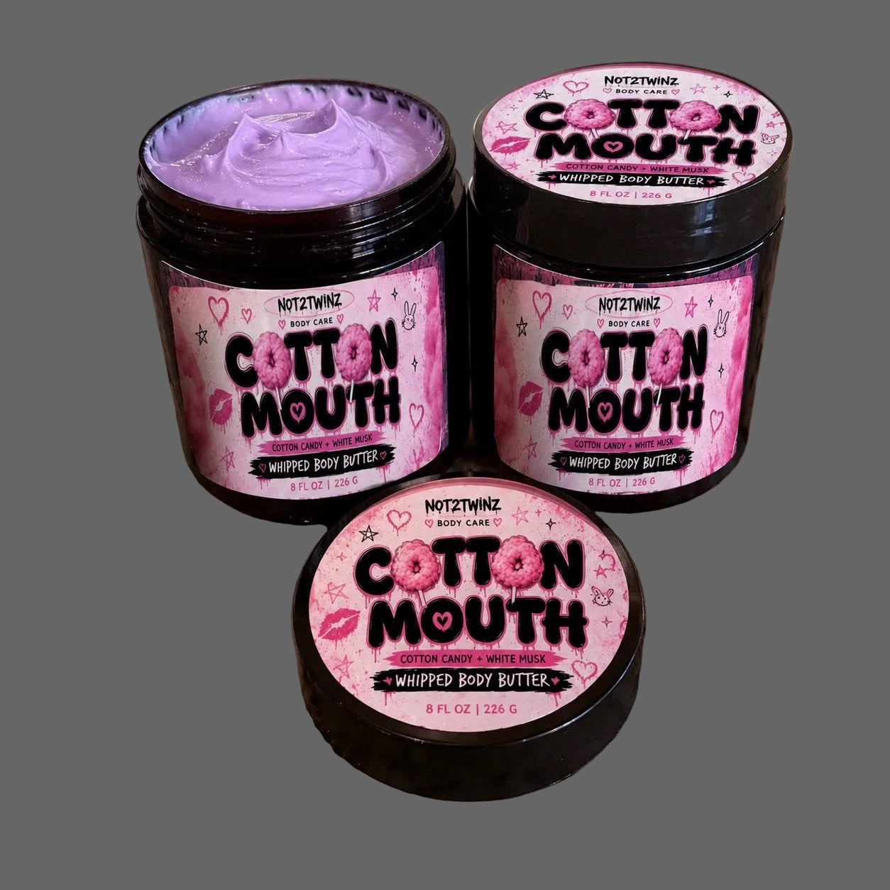 ᴀᴋɴᴇᴇᴋᴢ COTTON MOUTH  whipped body butter