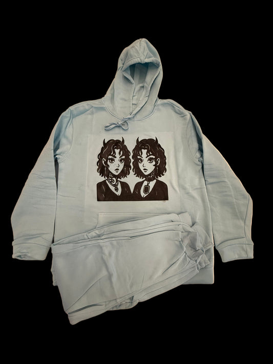 ◌ theCircleOfSin Twinz silhouette set￼