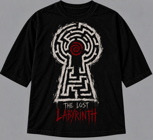 ᴛʜᴇ ʟᴏsᴛ 𝔏𝔞𝔟𝔶𝔯𝔦𝔫𝔱𝔥 maze tee