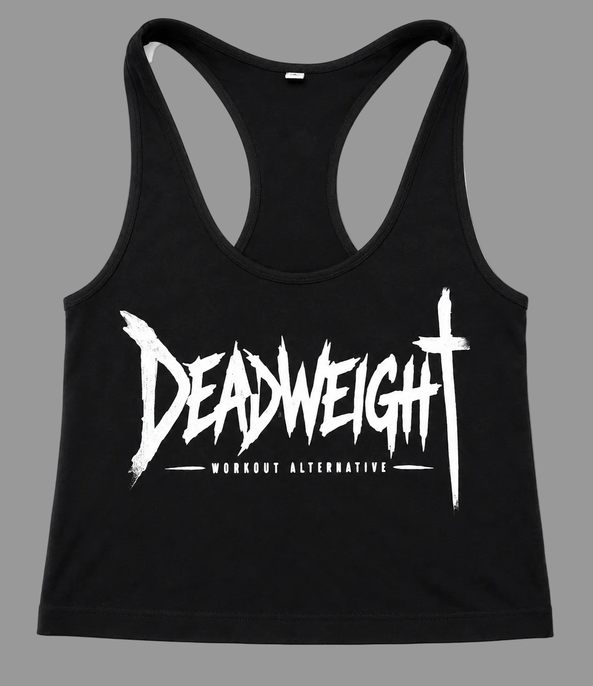 𝙺†༙𝙺 DEADWEIGH†༙ emoest cropped tank/bra