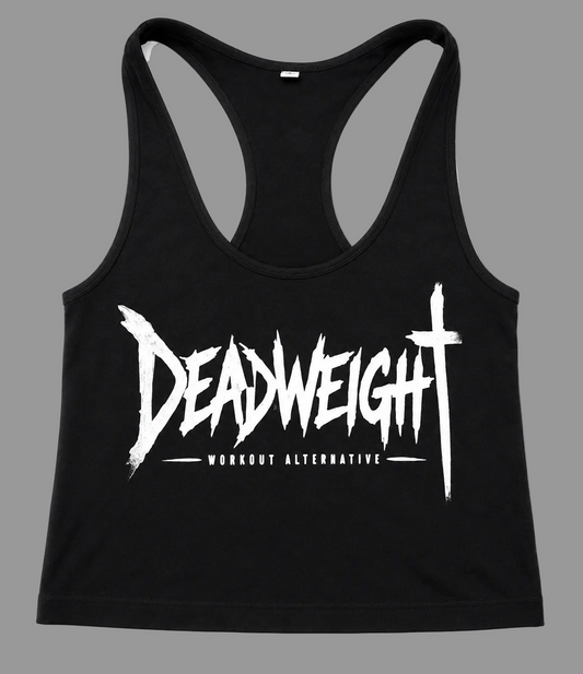 𝙺†༙𝙺 DEADWEIGH†༙ emoest cropped tank/bra