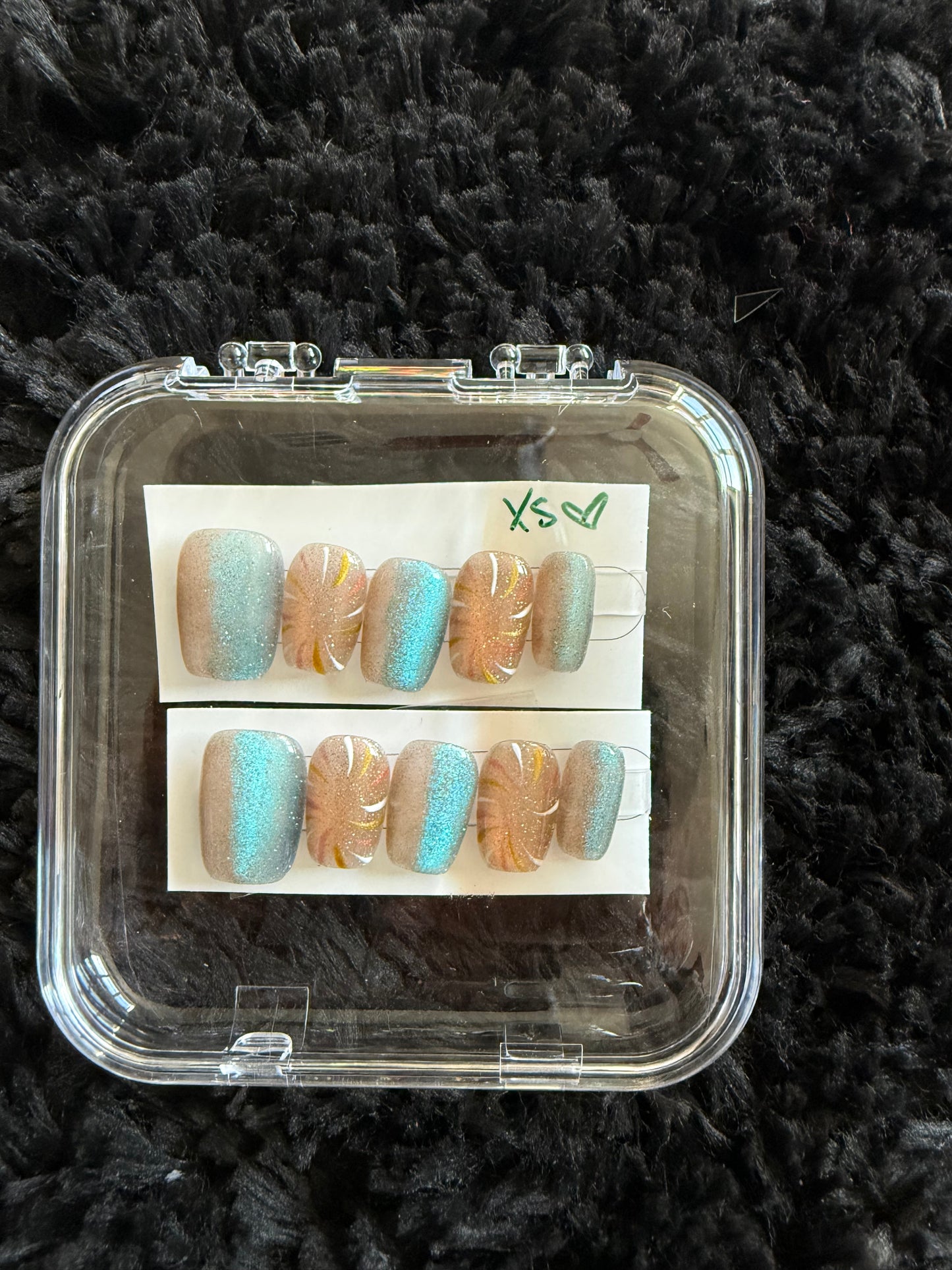 FYREnailz BASIC press-onz (xs,s,m,l)