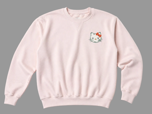 Pretty Kitty crewneck ♡𝓴𝓲𝓽𝓽𝔂 X 𝙺𝚄𝙻𝚃†༙𝙺𝙾𝙻𝙻𝙴𝙲𝚃𝙸𝙾𝙽𝚉