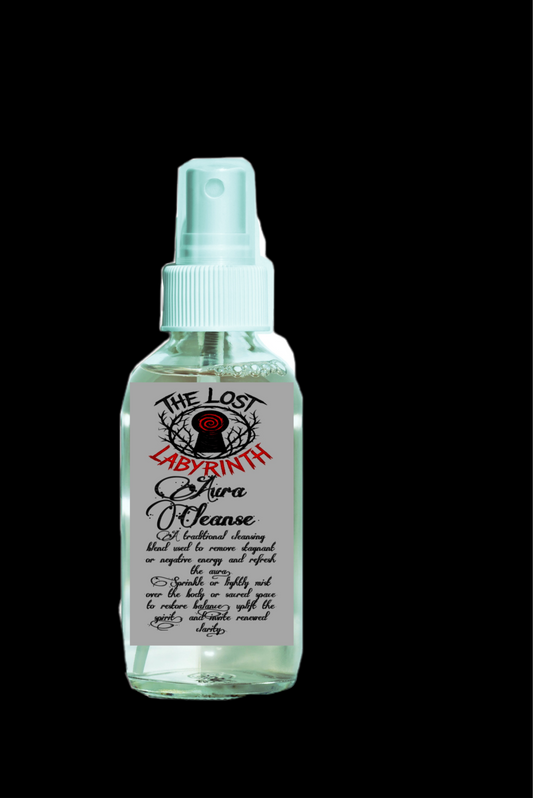 ᴛʜᴇ ʟᴏsᴛ 𝔏𝔞𝔟𝔶𝔯𝔦𝔫𝔱𝔥 AURA cleansing spray