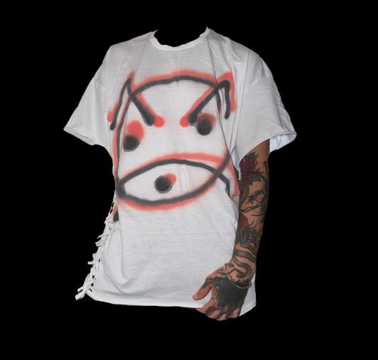 ᴱᶜʰᵒ*ੈbloodstitched Tee (ᑭᖇE-OᖇᗪEᖇ)