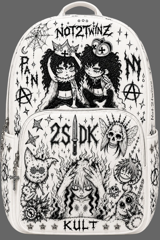 ⋆˚GR꩜nge｡ TWINZ doodle bag
