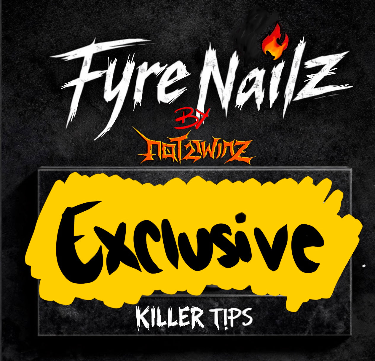 FYREnailz EXCLUSIVE press-onz (xs,s,m,l)