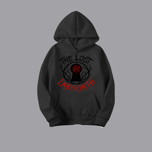 ᴛʜᴇ ʟᴏsᴛ 𝔏𝔞𝔟𝔶𝔯𝔦𝔫𝔱𝔥 black hoodie