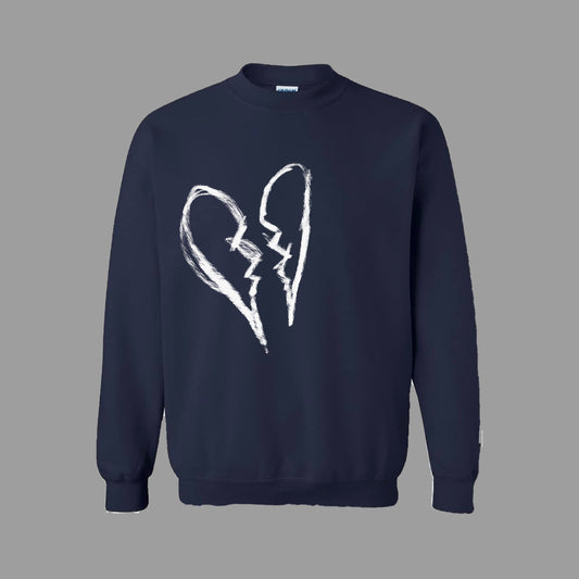 Broken ADULT S CREWNECK  (pre order)