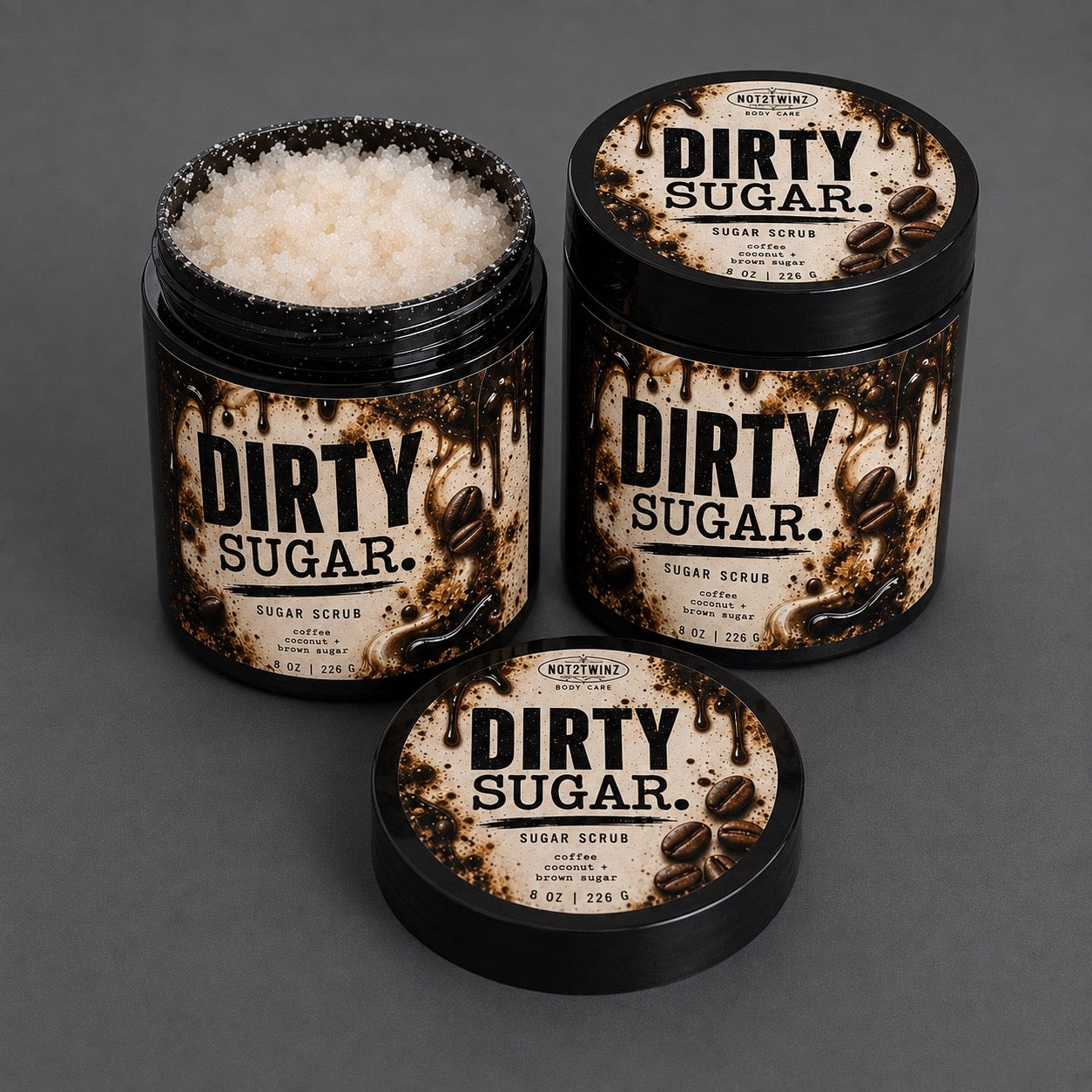ᴀᴋɴᴇᴇᴋᴢ DIRTY SUGAR sugar scrub