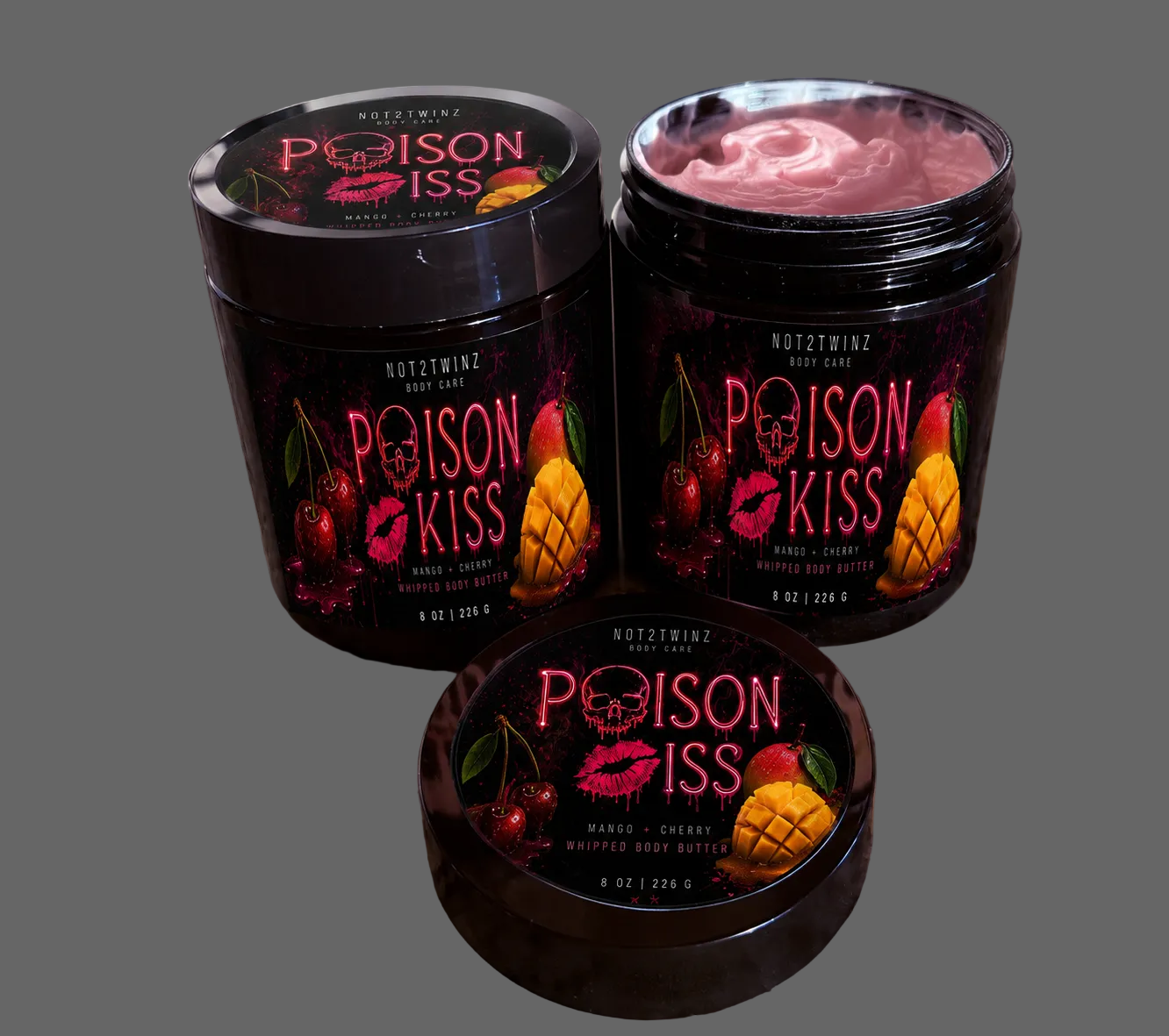 ᴀᴋɴᴇᴇᴋᴢ POISON KISS  whipped body butter