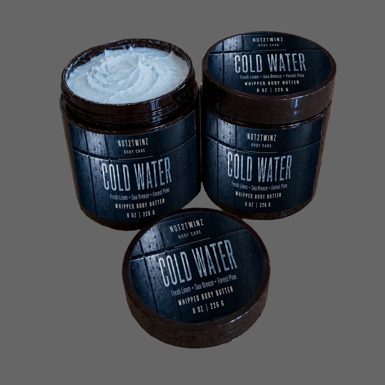 ᴀᴋɴᴇᴇᴋᴢ COLD WATER whipped body butter