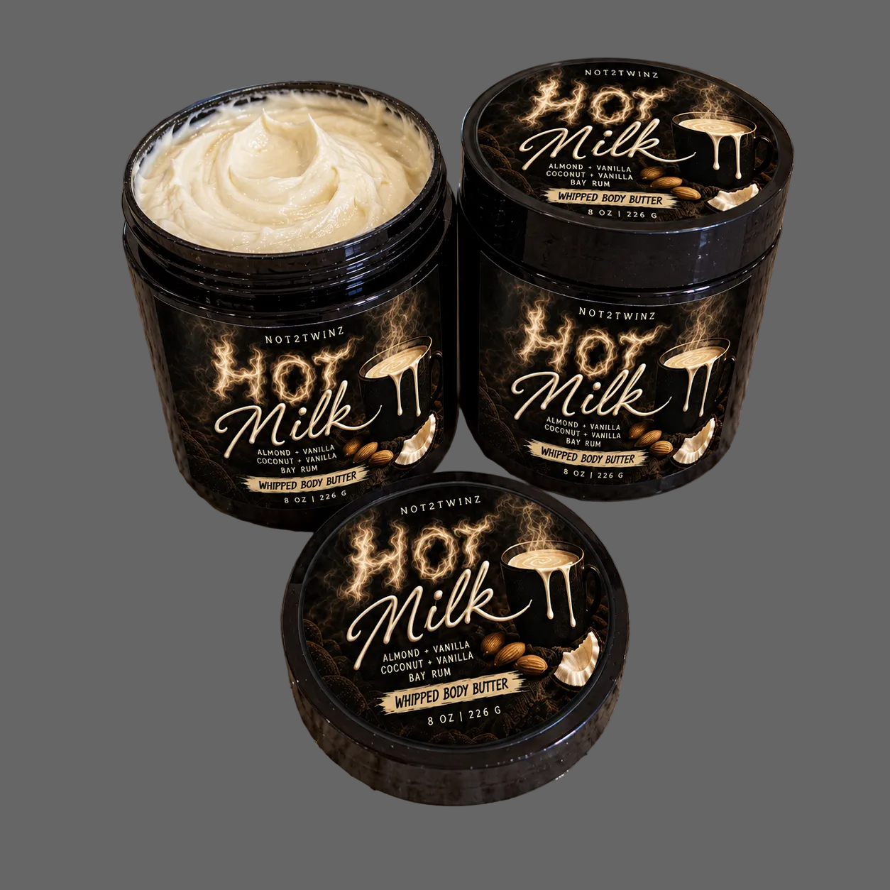ᴀᴋɴᴇᴇᴋᴢ HOT MILK whipped body butter