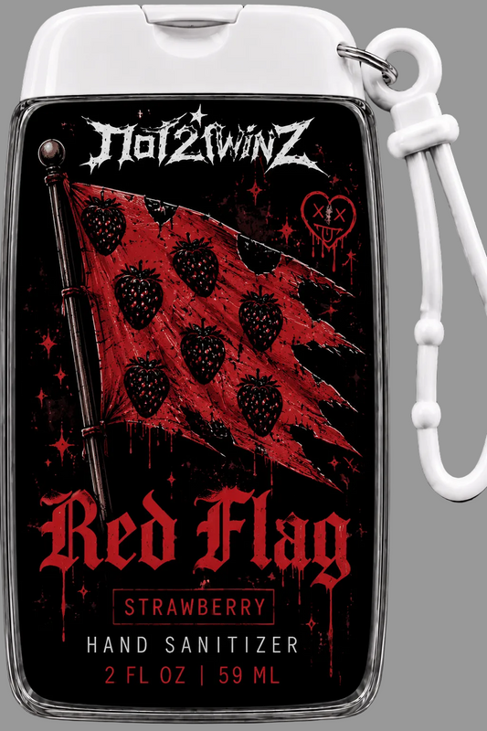 ᴀᴋɴᴇᴇᴋᴢ RED FLAG hand sanitizer