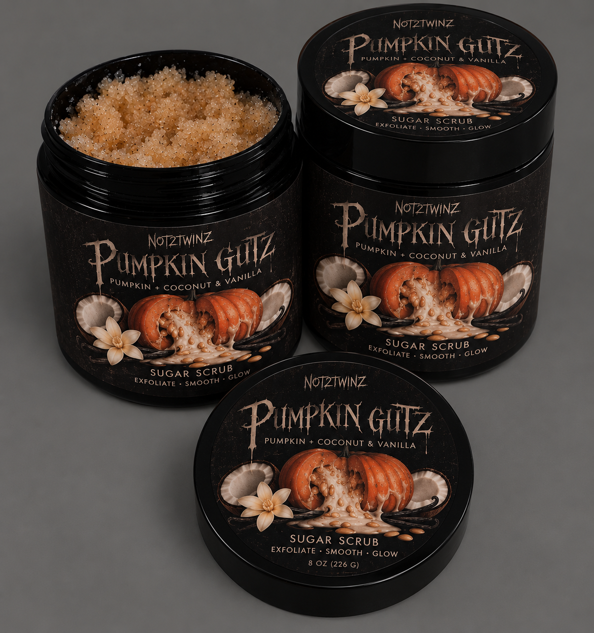 ᴀᴋɴᴇᴇᴋᴢ PUMPKIN GUTZ Body Scub