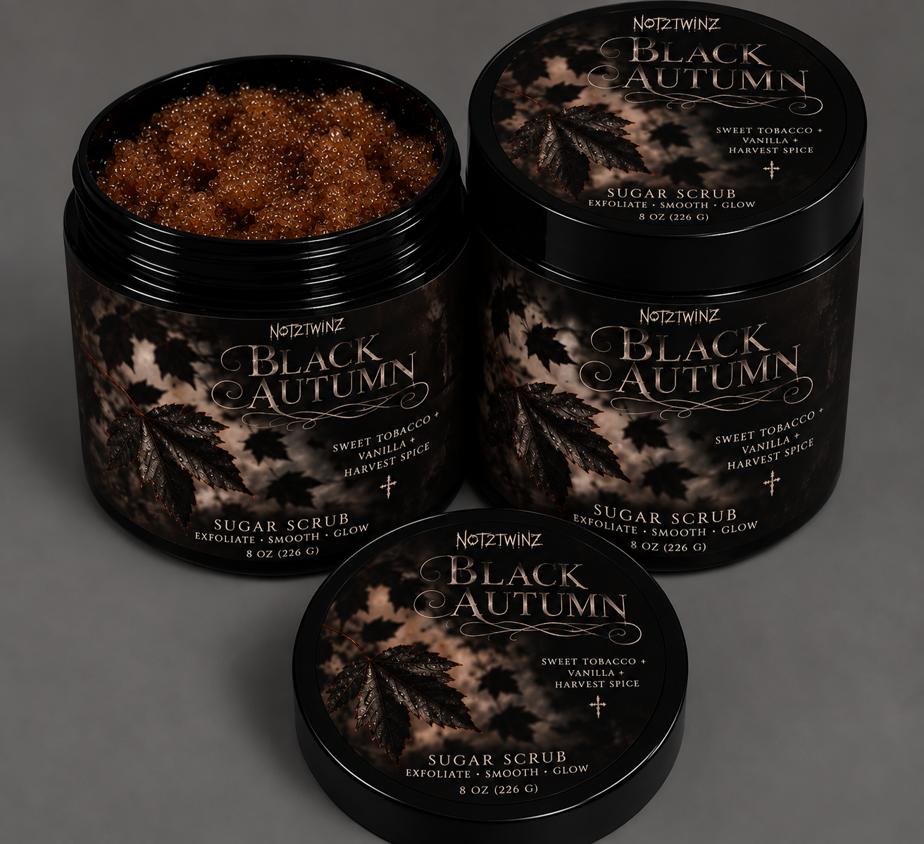ᴀᴋɴᴇᴇᴋᴢ BLACK AUTUM Body Scub