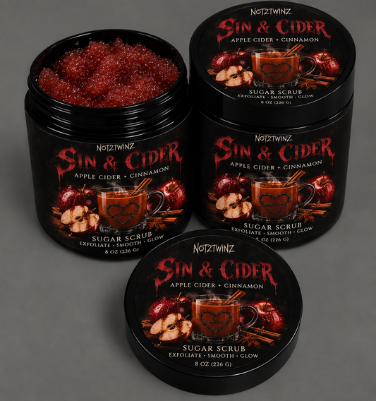 ᴀᴋɴᴇᴇᴋᴢ SIN & CIDER Body Scub