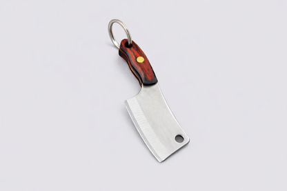 ʙᴀʀᴇ ʙ꒒ᴀᴅᴇᴢ ICE HATCHET KEYCHAIN *real blade*