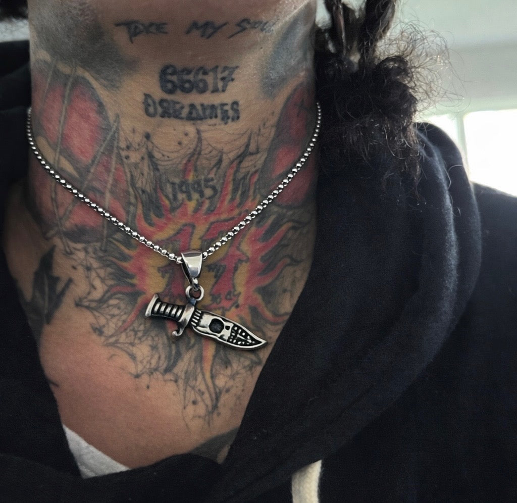 ʙᴀʀᴇ ʙ꒒ᴀᴅᴇᴢ BONEZ necklace (pre order)