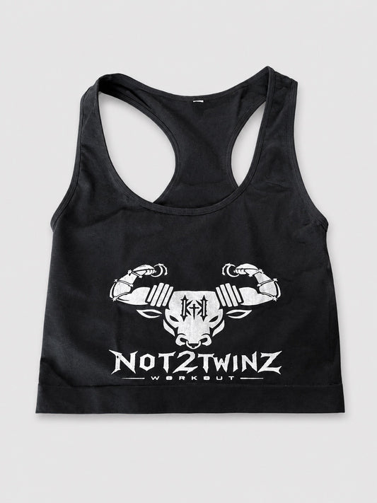 𝙺†༙𝙺 DEADWEIGH†༙ Kult cropped tank/bra